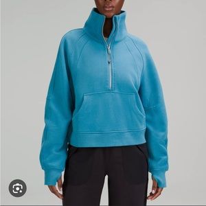 Lululemon Scuba Oversized Funnel Neck 1/2 Zip XS/S